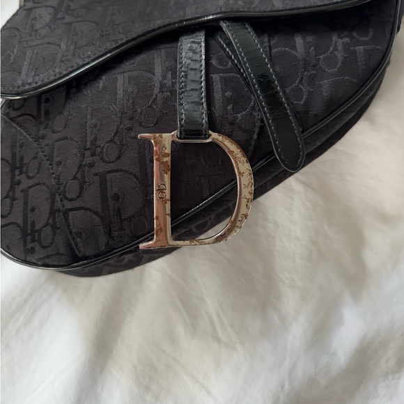 Dior oblique saddle bag - Picture 2 of 15